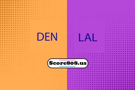nuggets vs lakers score now